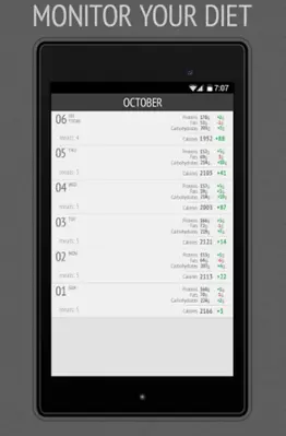 Calorie Calculator XBodyBuild android App screenshot 1